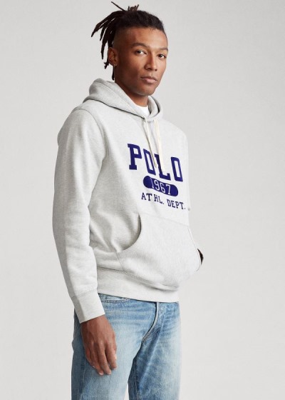 Men's Polo Ralph Lauren Fleece Graphic Hoodies | 280914KCY